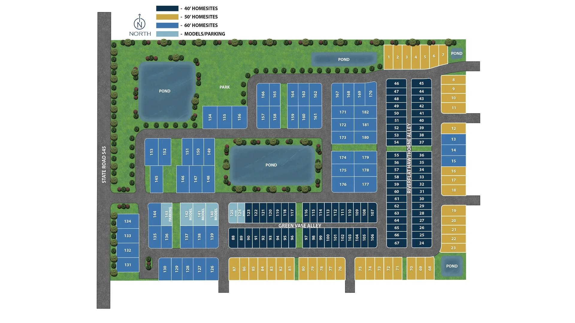 Avalon Woods Site Plan